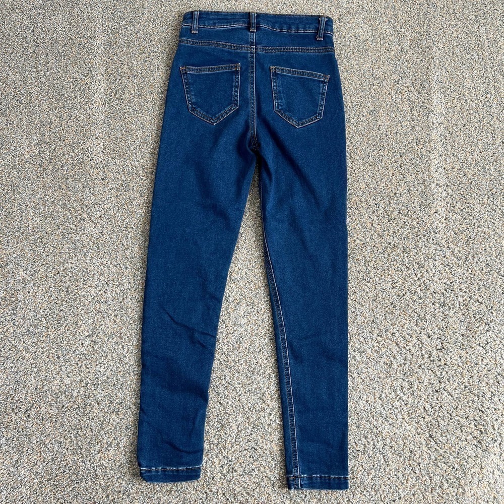 Calzedonia Skinny Jeans Women's Small High Rise Stretch Denim Medium Wash Casual - Picture 3 of 6